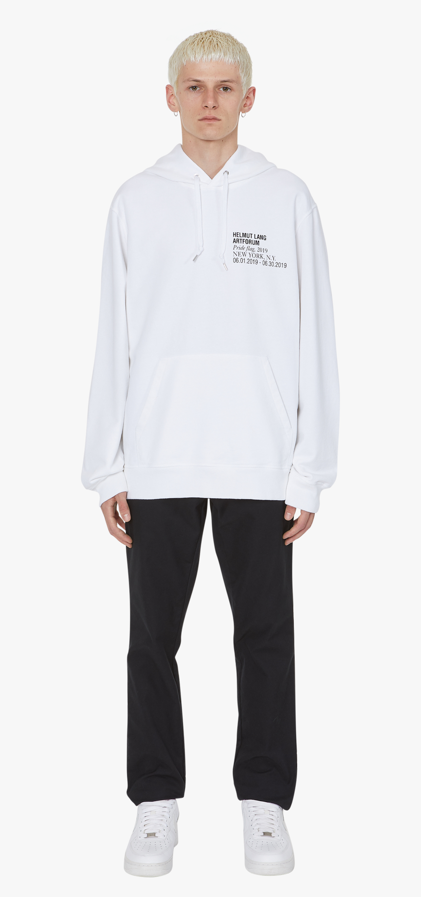 Artforum Hooded Sweatshirt, Chalck White, Hi-res - Gentleman, HD Png Download, Free Download