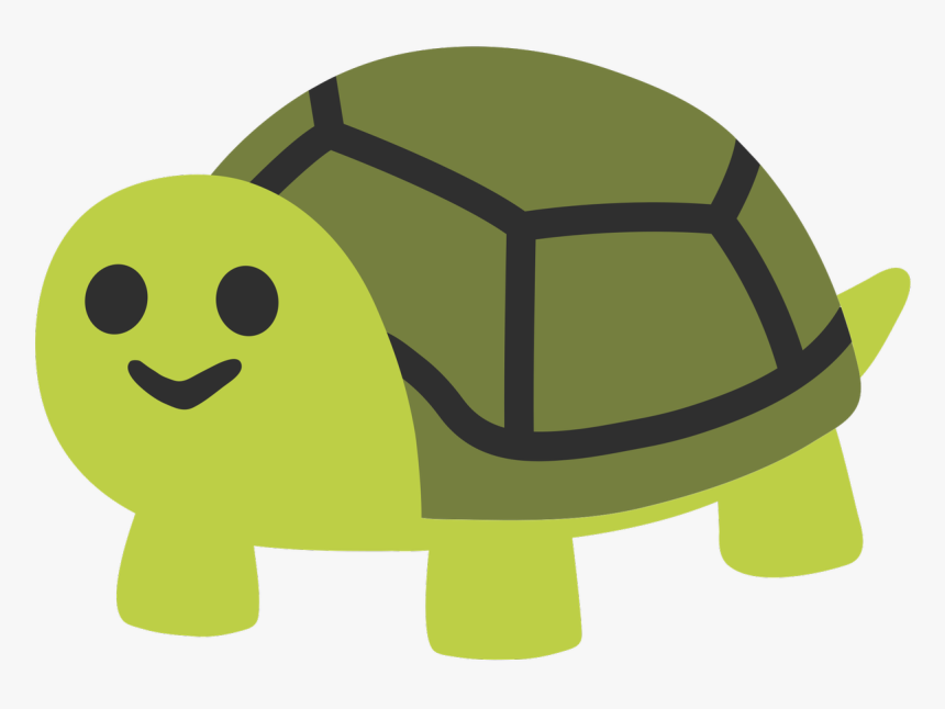 Google Turtle Emoji, HD Png Download, Free Download