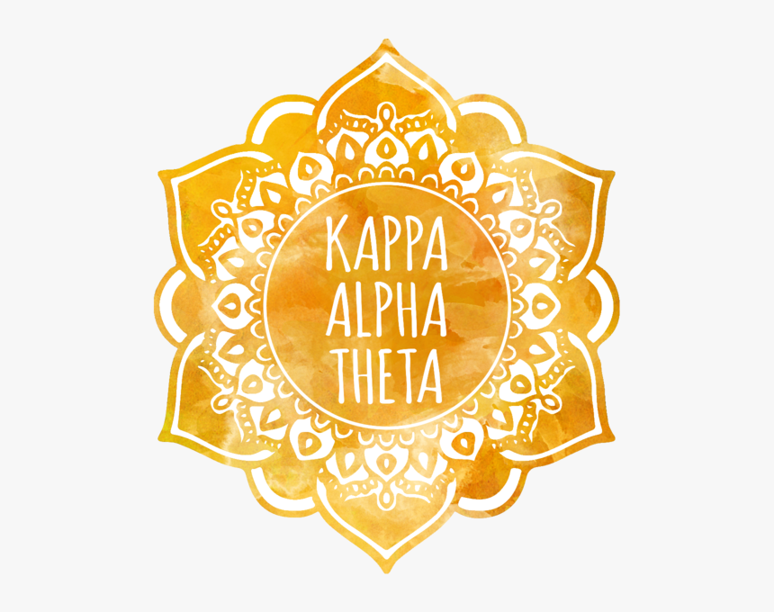 Kappa Alpha Theta Mandala Air Freshener - Sigma Delta Tau Background, HD Png Download, Free Download