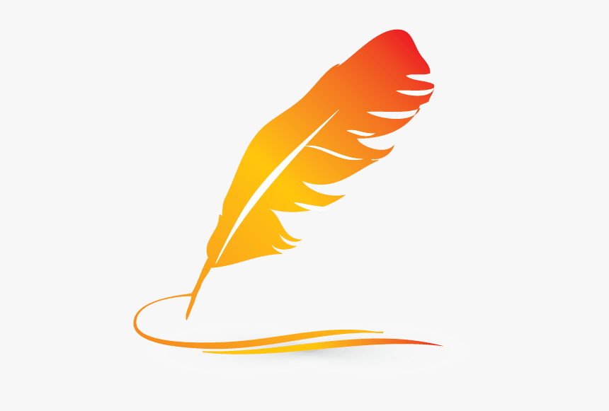Feather Pen Png Logo, Transparent Png, Free Download