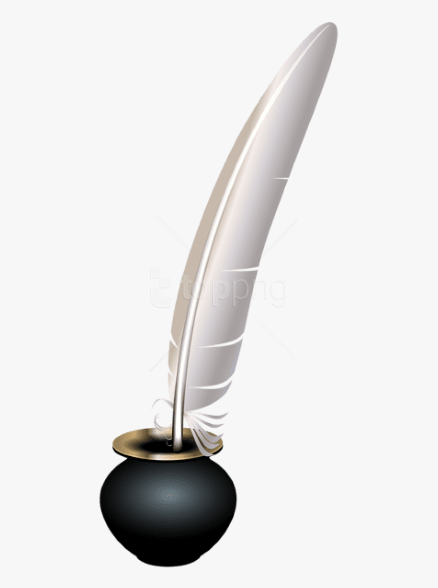 Quill And Ink Png - Feather And Ink Pot Png, Transparent Png, Free Download