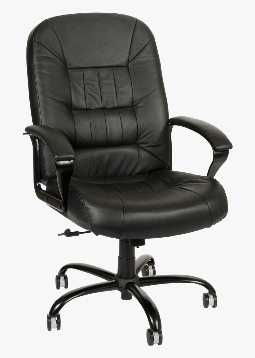 Basic Leather Office Chair, HD Png Download, Free Download