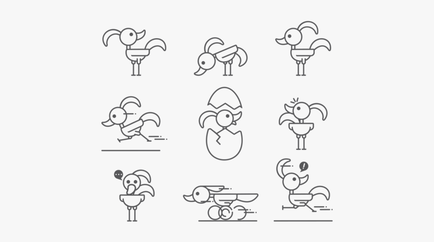 Roadrunner Icons - Cartoon, HD Png Download, Free Download