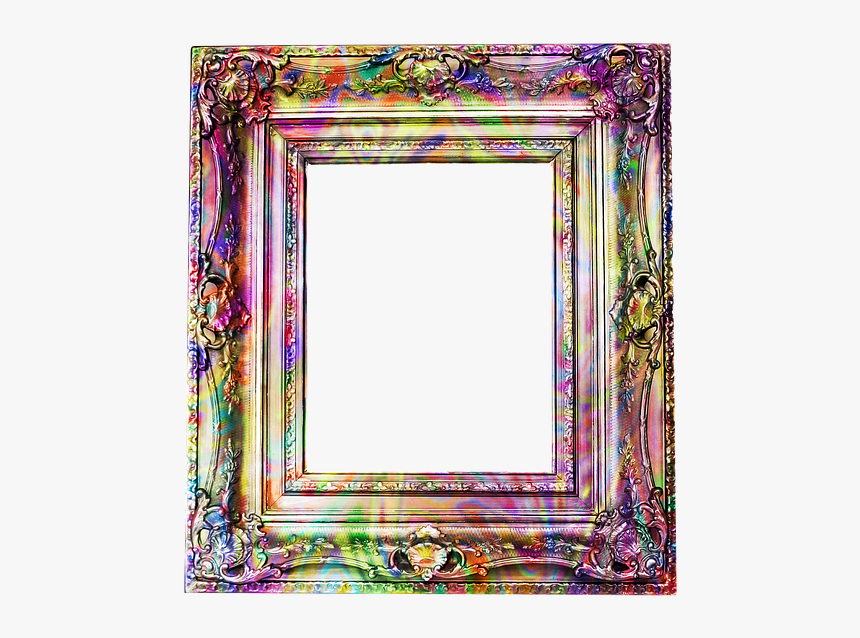 Frame, Art, Colorful, Border, Decorative, Design - Frame Design Border Colorful, HD Png Download, Free Download