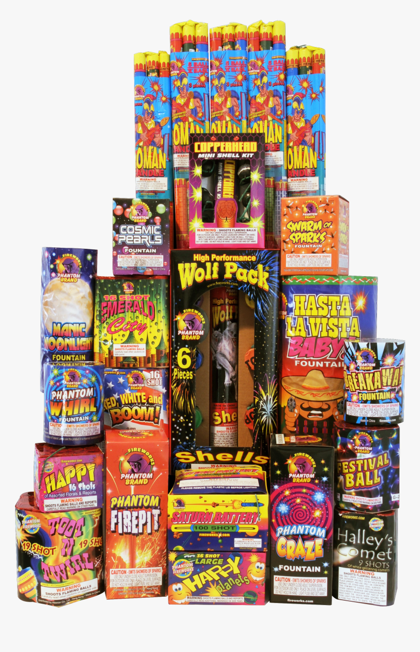 Fireworks Assortment Phantom Fireblast - Phantom Fireworks Fireblast Premium, HD Png Download, Free Download