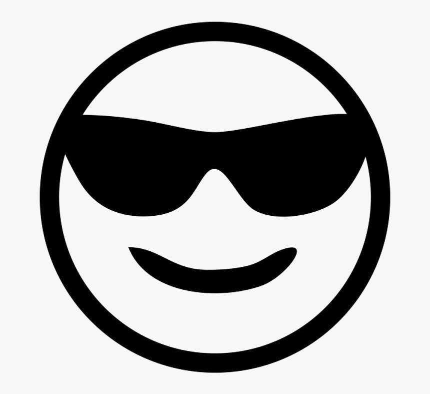 Sunglasses Emoji Png Transparent Images - Sunglass Emoji Pumpkin Template, Png Download, Free Download