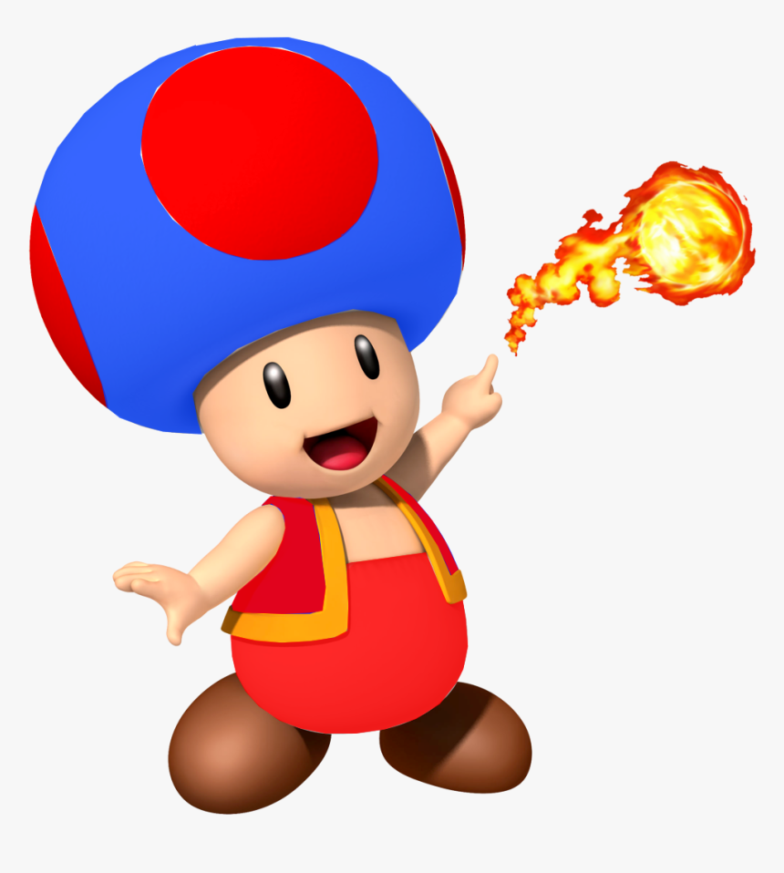 Transparent Mario Run Png - New Super Mario Bros Wii Blue Toad, Png Download, Free Download