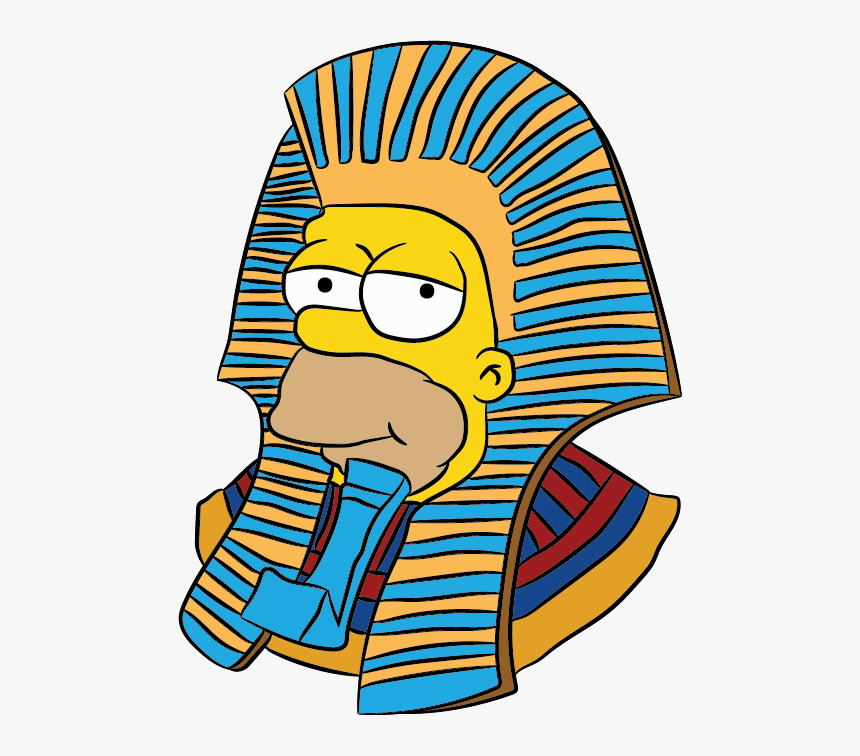 Homer Faraon By Warpath0 Homer Simpson Faraon Hd Png Download