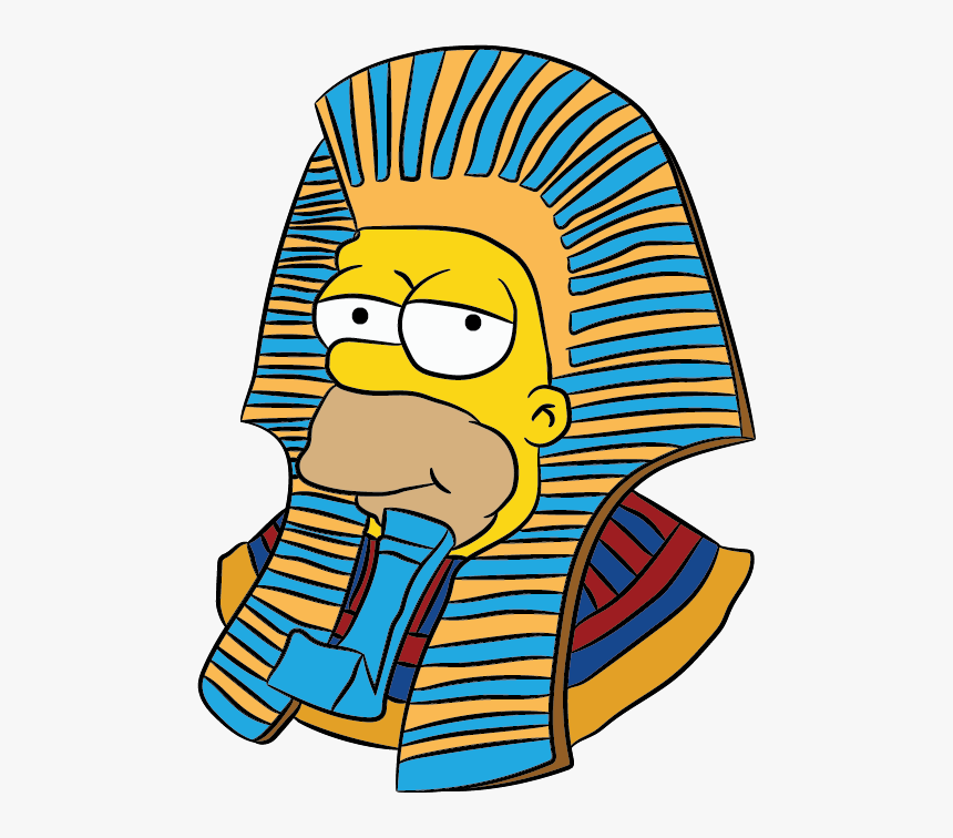 Homer Faraon By Warpath0 - Homer Simpson Faraon, HD Png Download, Free Download