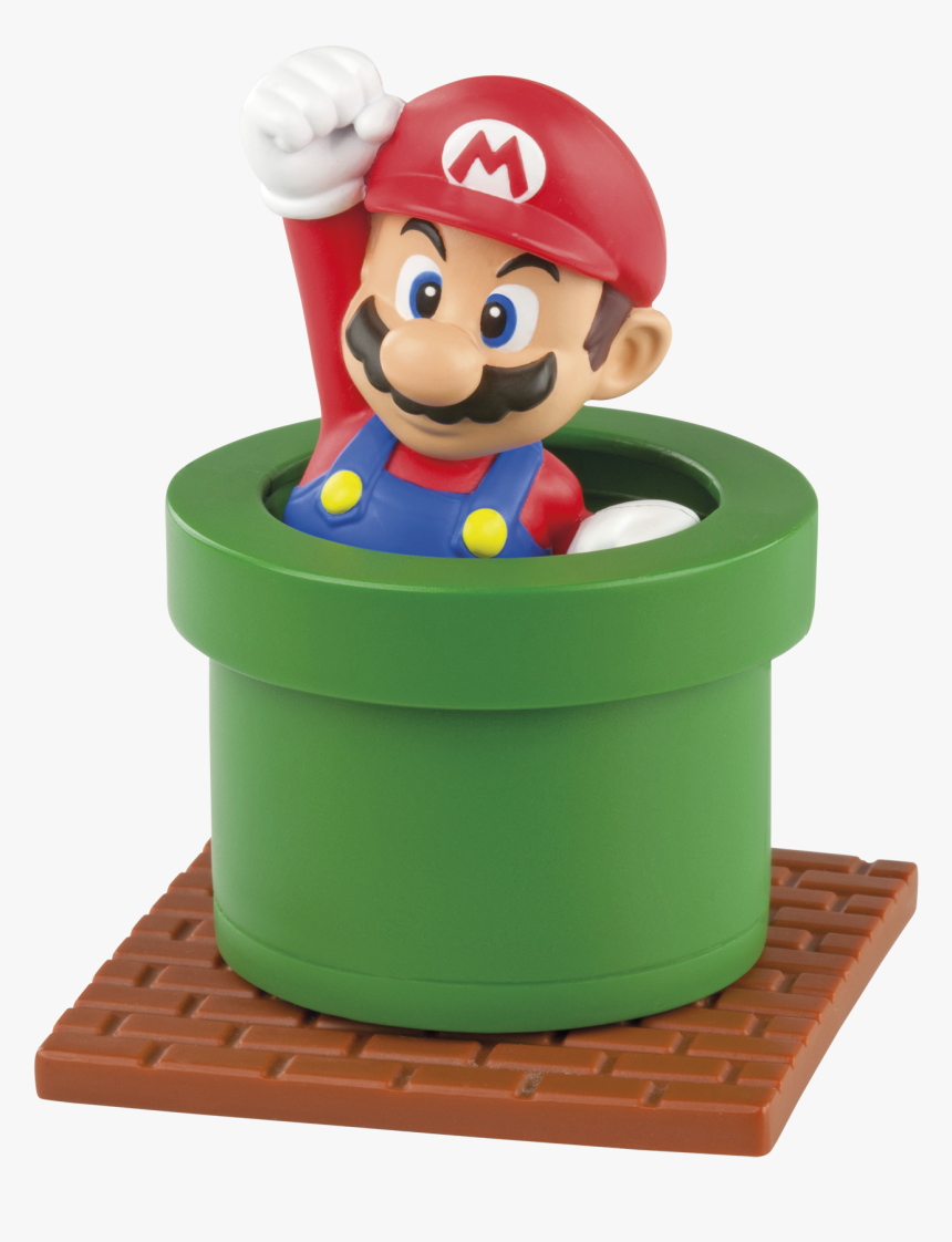 Mario In Tub-nofx - Super Mario Pipe Cake, HD Png Download, Free Download