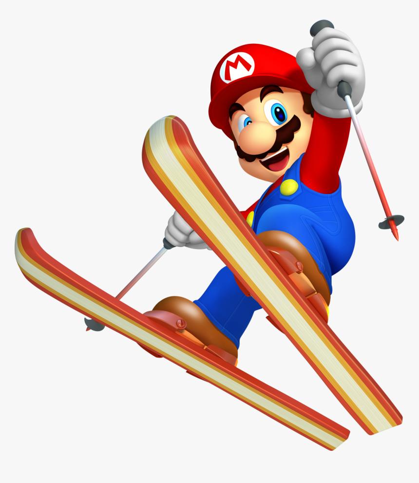 Mario Png - Mario & Sonic At The Olympic Winter Games Mario, Transparent Png, Free Download