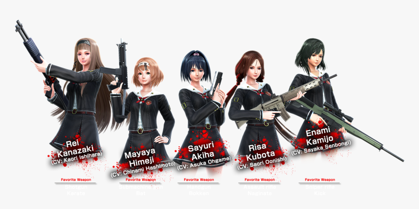 School Girl/zombie Hunter, HD Png Download, Free Download