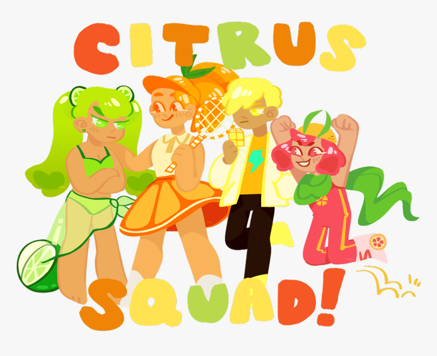 Cookie Run Grapefruit Lime Orange Lemon, HD Png Download, Free Download