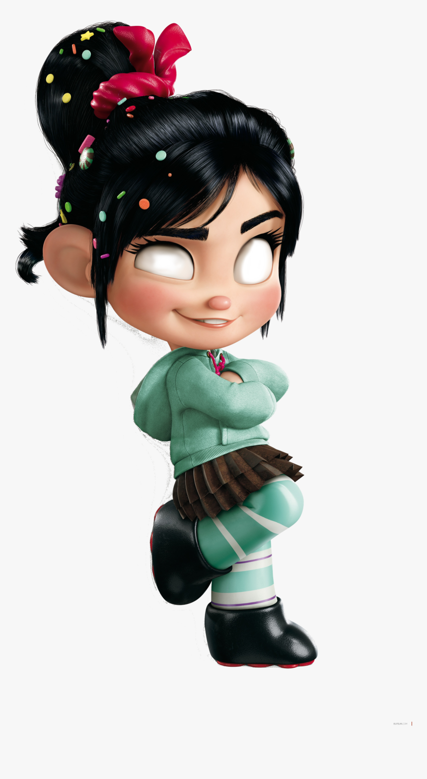 Transparent Herobrine Png - Vanellope Von Schweetz, Png Download, Free Download