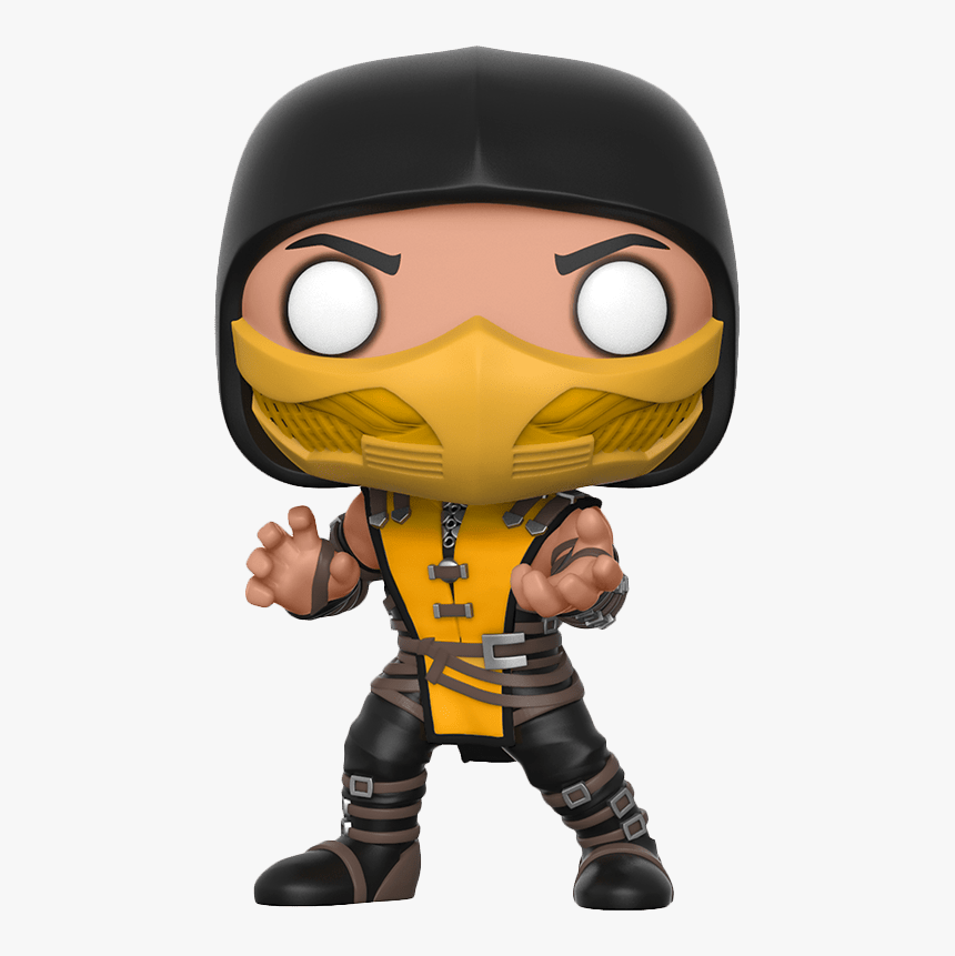 Transparent Mortal Kombat Scorpion Png - Funko Pop Mortal Kombat X Scorpion, Png Download, Free Download