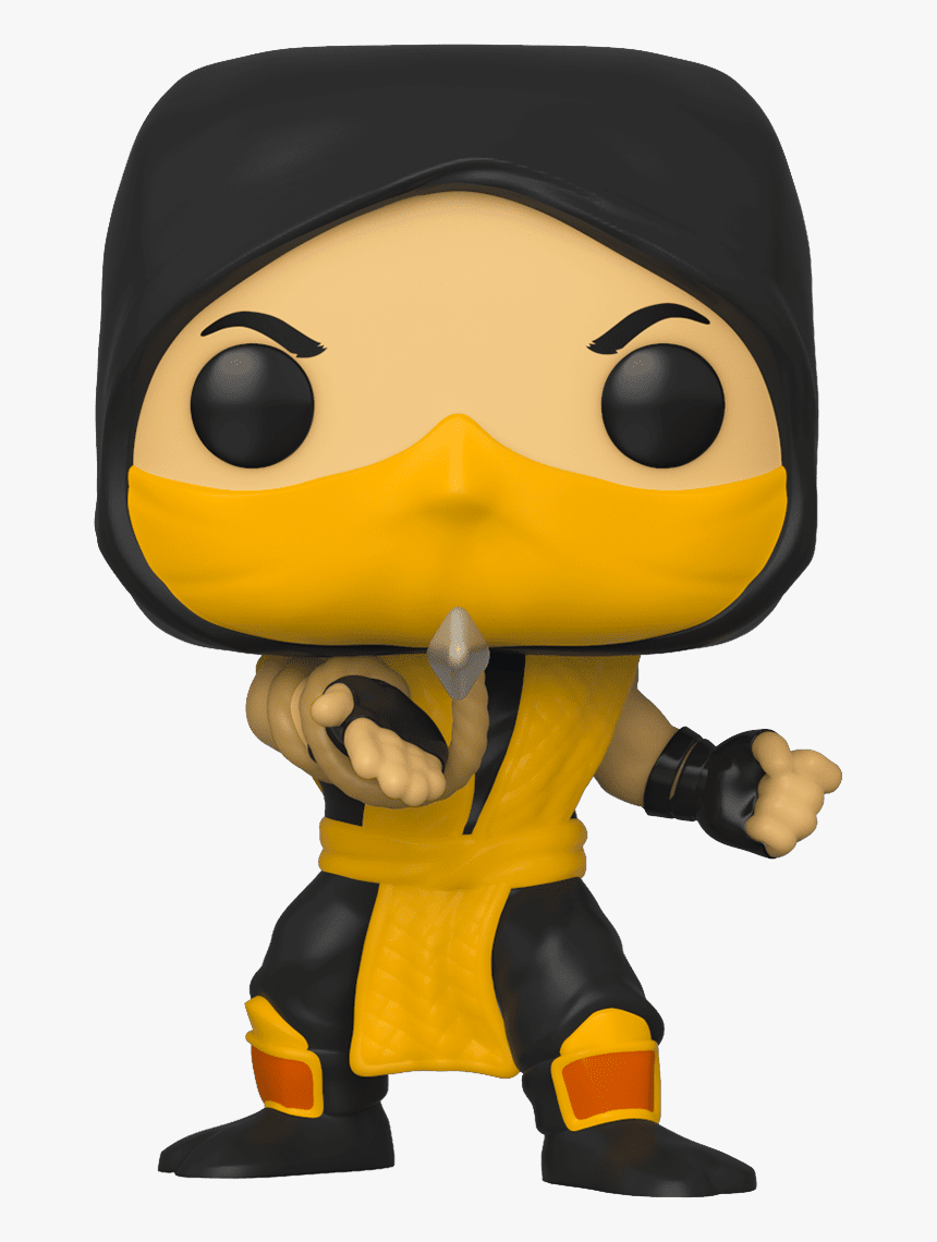 Scorpion Mortal Kombat Funko Pop, HD Png Download, Free Download