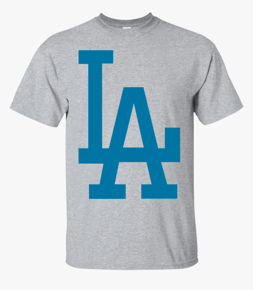 Los Angeles Dodgers Logo Men"s T-shirt - Dodgers Tshirt Png, Transparent Png, Free Download