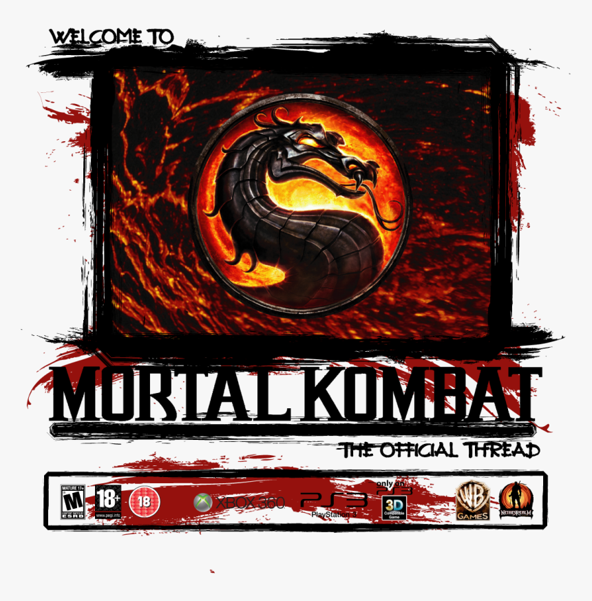 Mortal Kombat Logo 3d, HD Png Download, Free Download
