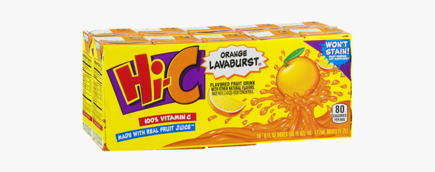 Hi C Orange Juice Boxes, HD Png Download, Free Download