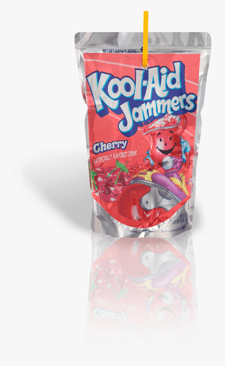 Kool Aid Jammers Cherry Flavored Drink 60 Fl Oz Box - Kool Aid Transparent Background, HD Png Download, Free Download
