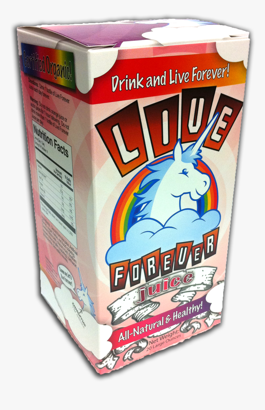 Live Forever Juice 3d Box - Juice, HD Png Download, Free Download