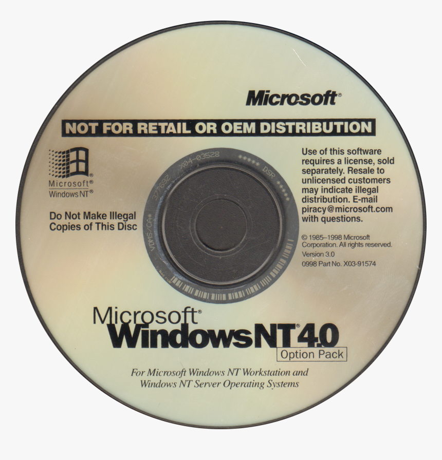 Transparent Windows 95 Logo Png - Cd, Png Download, Free Download
