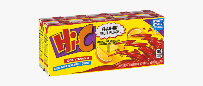 Hic Fruit Punch Juice, HD Png Download, Free Download