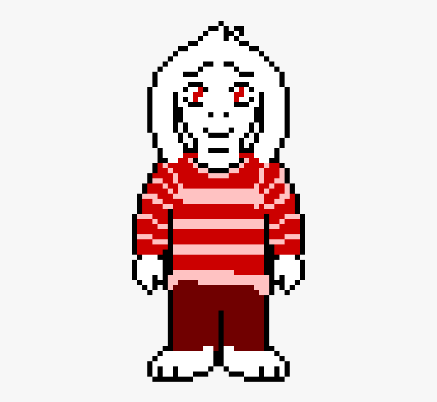 Undertale Asriel Colored Sprite, HD Png Download, Free Download
