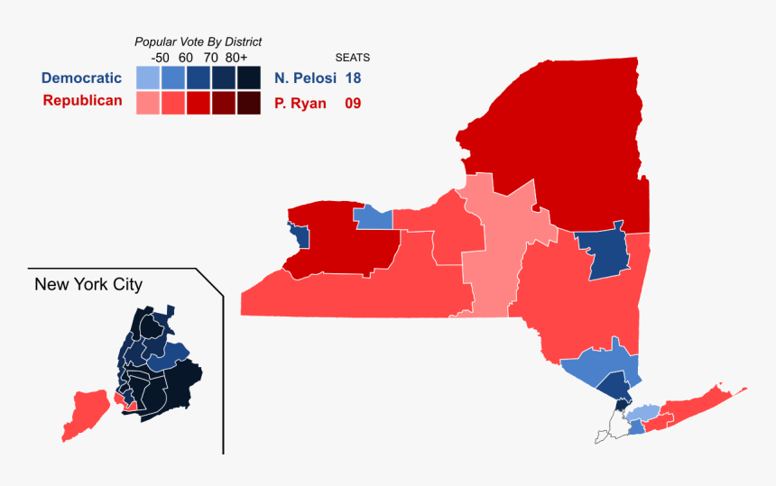 New York Election Results 2018, HD Png Download, Free Download