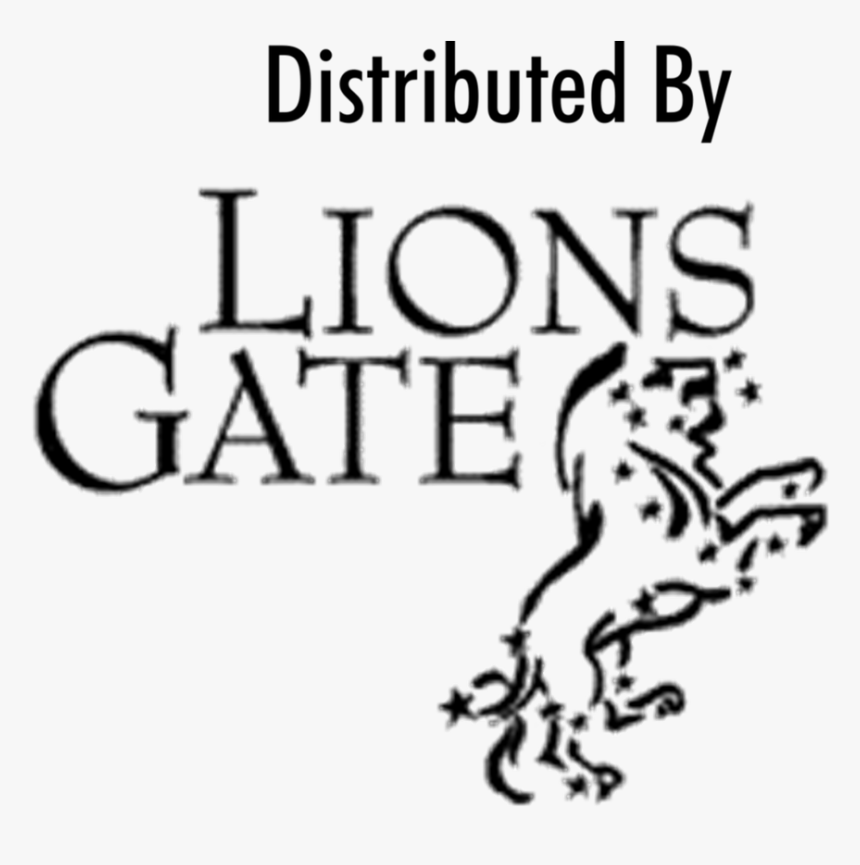 Lionsgate Logo Lineart - Black-and-white, HD Png Download, Free Download