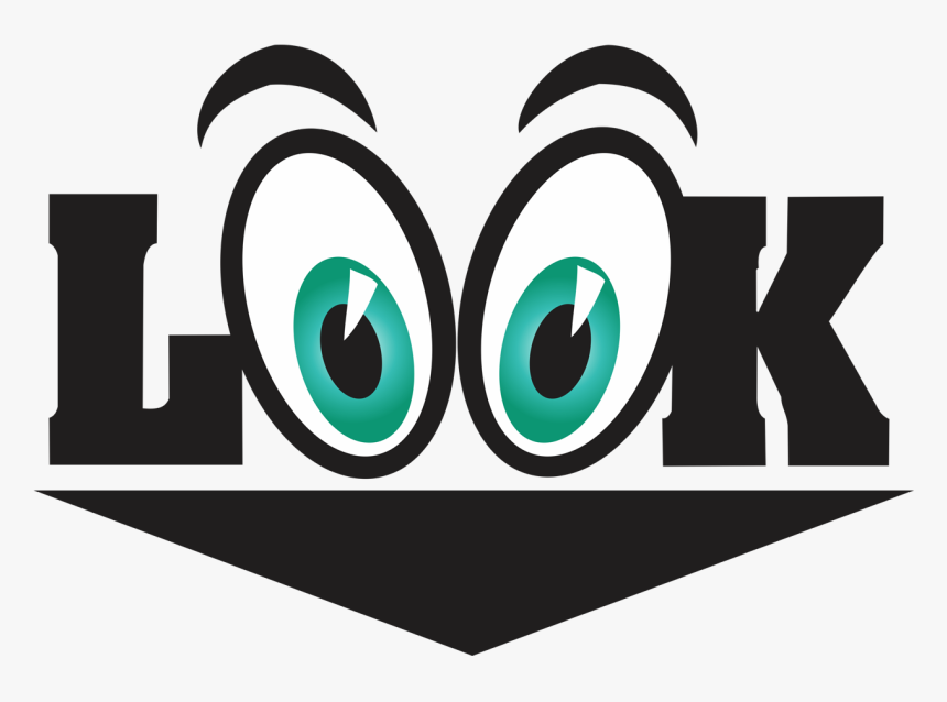 Eyeball Clipart Eye Health - Word Look With Eyes, HD Png Download, Free Download