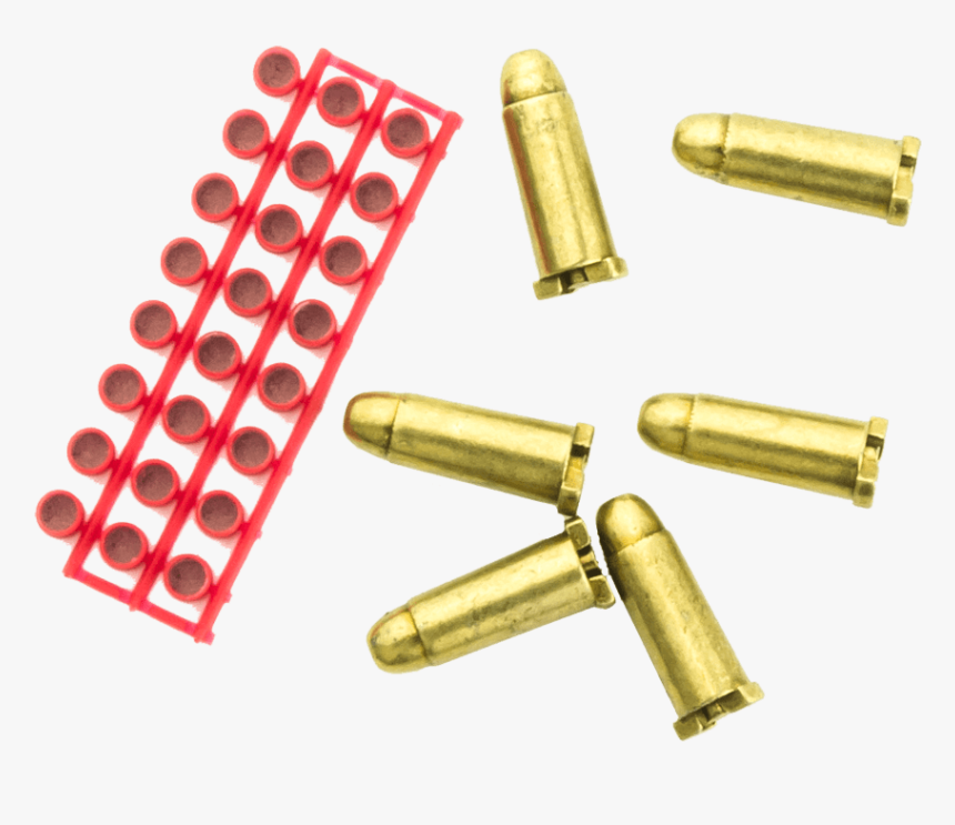 Set Of 6 Dummy Cap Shells - Caps Ammo, HD Png Download, Free Download