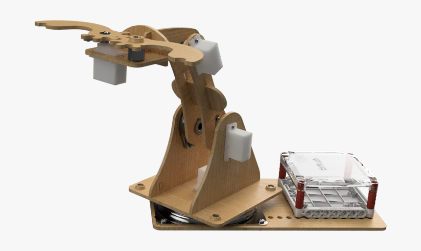 Transparent Robot Arm Png - Wooden Block, Png Download, Free Download