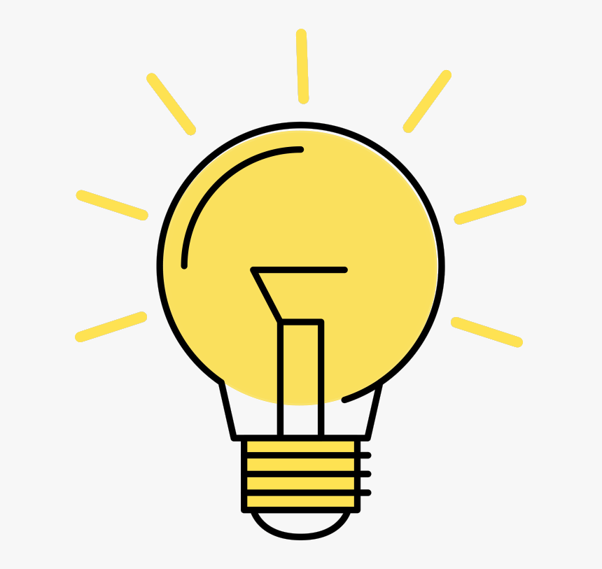 Idea Light Bulb Gif Download Clipart , Png Download - Transparent Background Light Bulb Gif, Png Download, Free Download