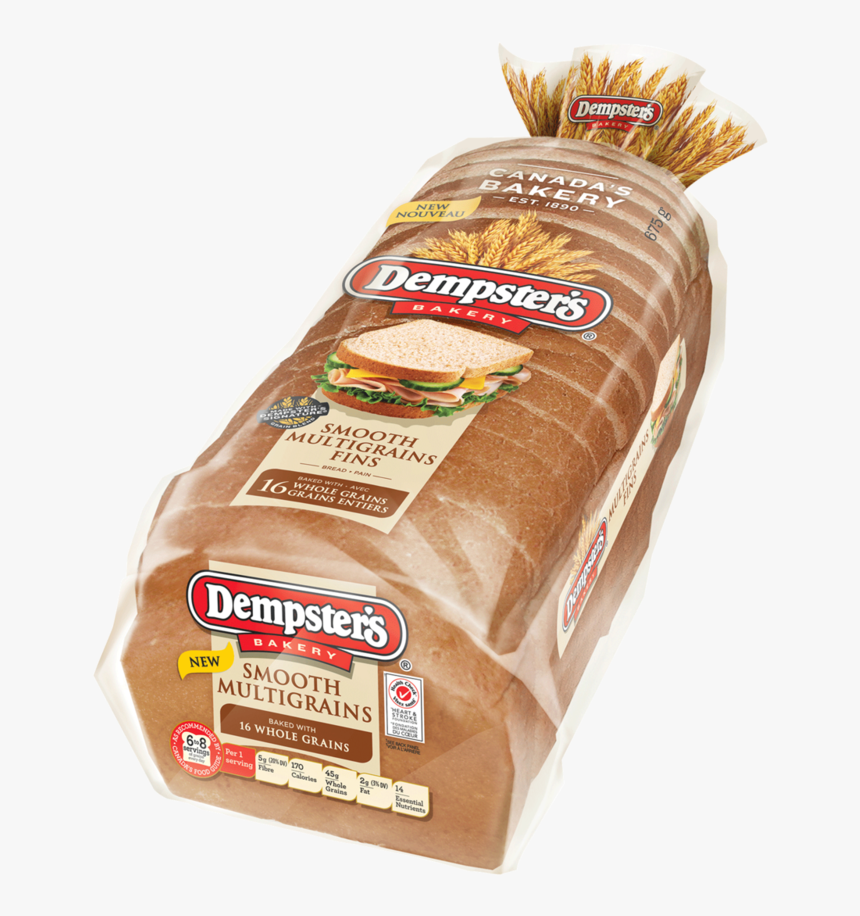 Dempster"s® Smooth Multigrains Bread - Dempsters Whole Grain Bread, HD Png Download, Free Download