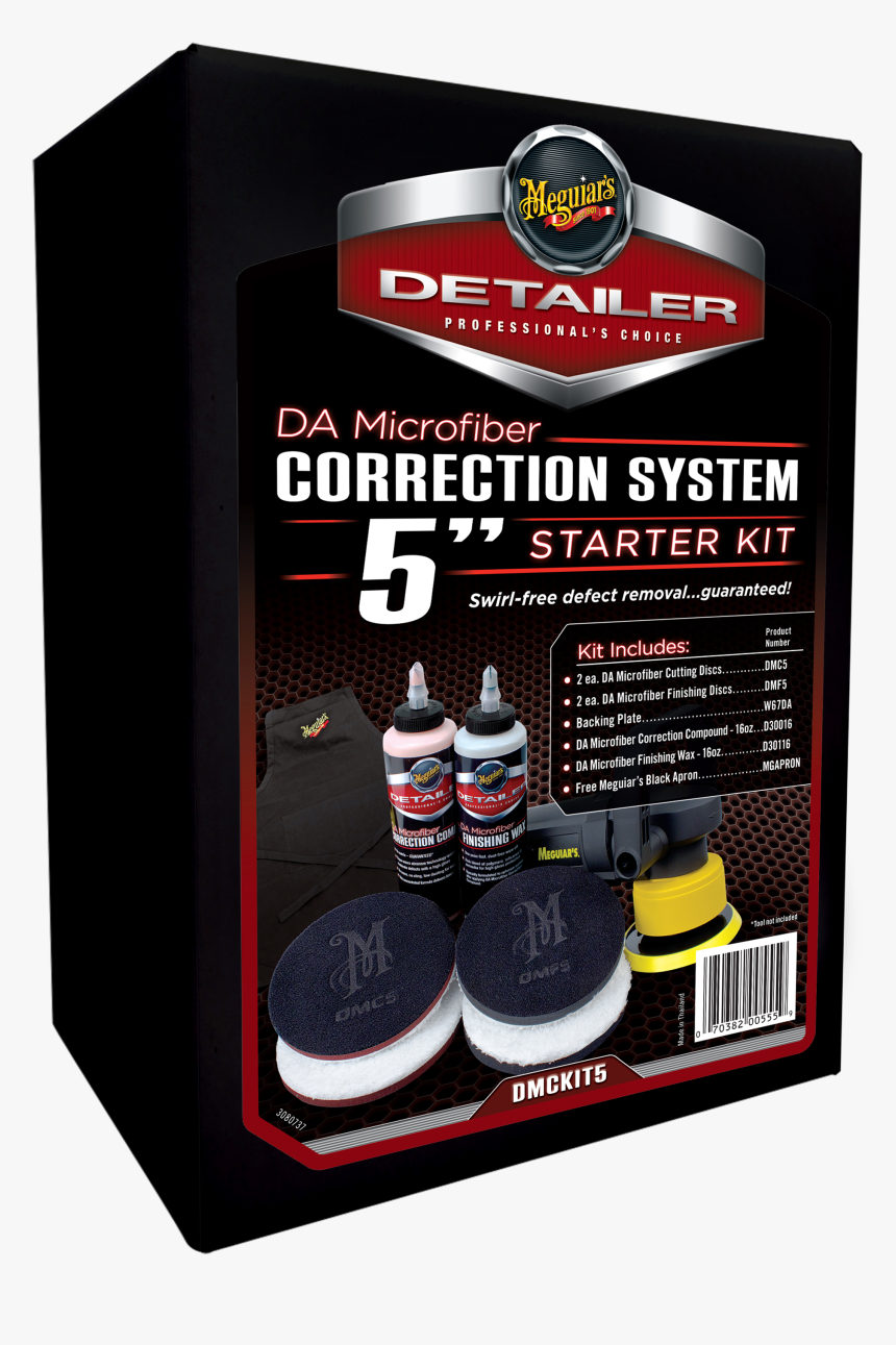 Dmckit5-da Microfiber Correction System Kit 5" - Meguiar's Correction System Kit, HD Png Download, Free Download