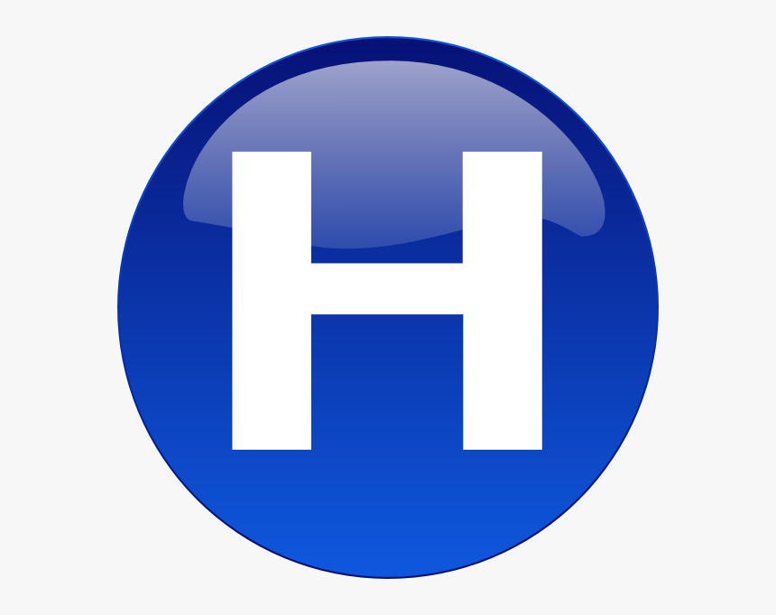 Letter H Simple - H Icon Png, Transparent Png, Free Download