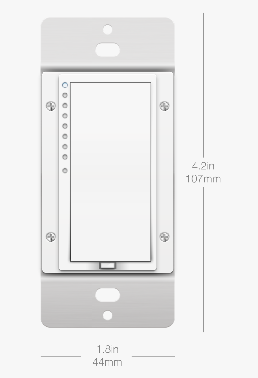 Dimensions On Off Switch - Feature Phone, HD Png Download, Free Download
