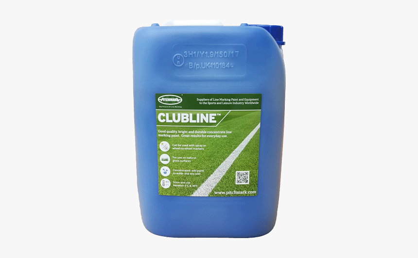 Image Of A 10 Litre Plastic Drum Of Clubline Blue Line - Leather, HD Png Download, Free Download