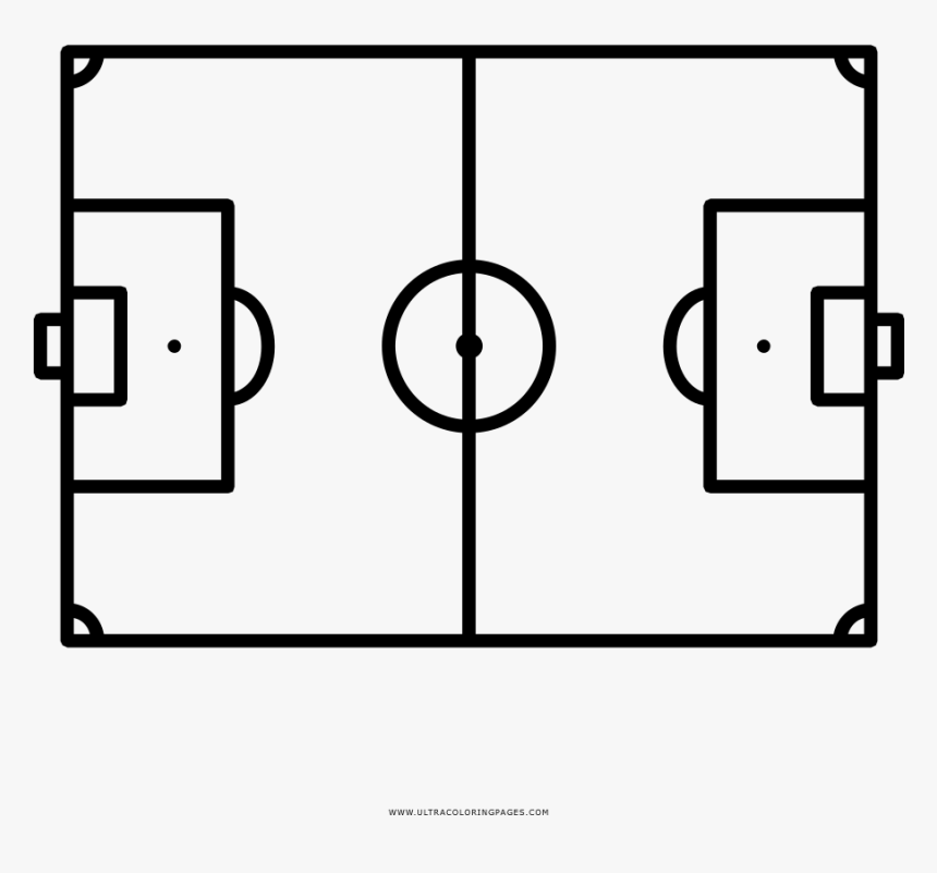Printable Football Field Black And White