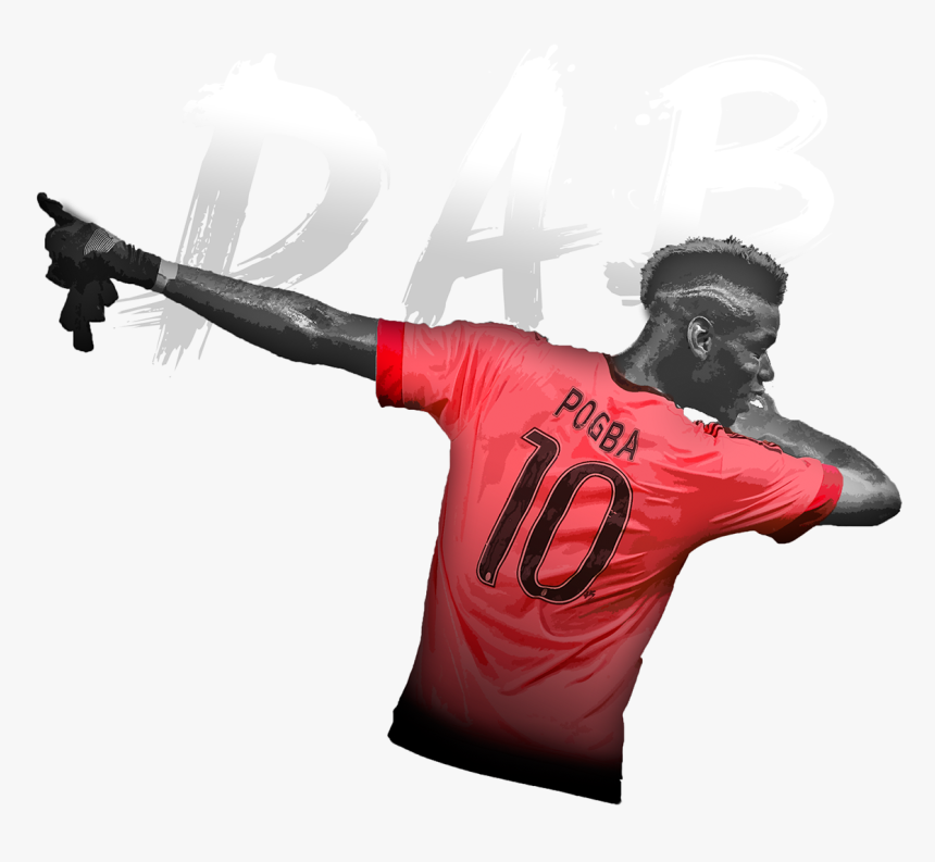 Pogba Dab Png Manchester , Png Download - Pogba Pink Juventus Jersey, Transparent Png, Free Download