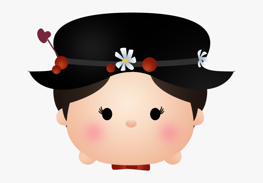 Transparent Tsum Tsum Clipart - Disney Tsum Tsum Mary Poppins, HD Png Download, Free Download