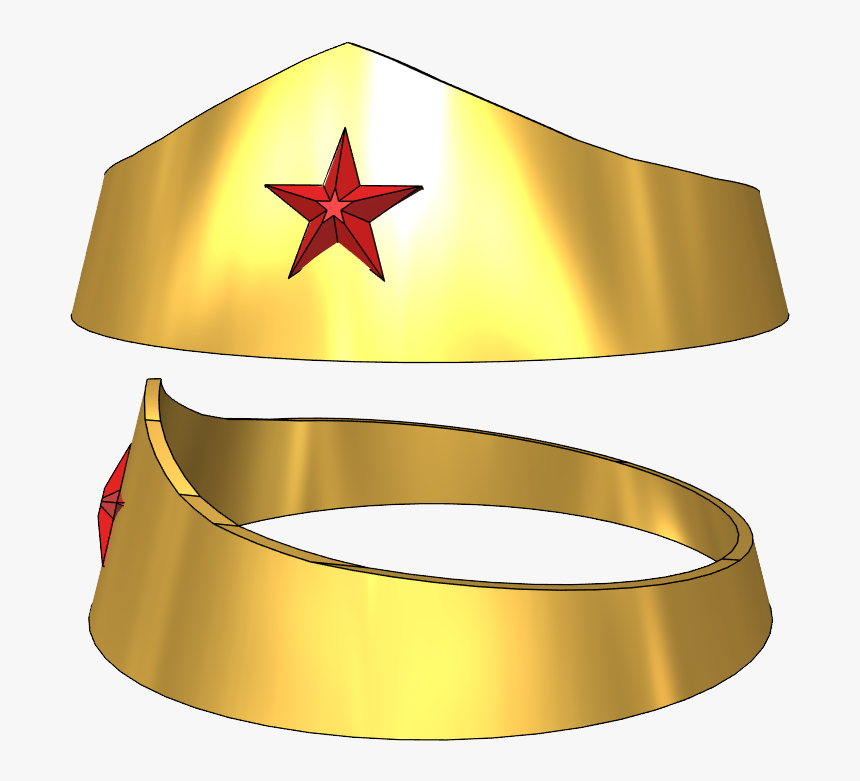 Transparent Wonder Woman Headband, HD Png Download kindpng