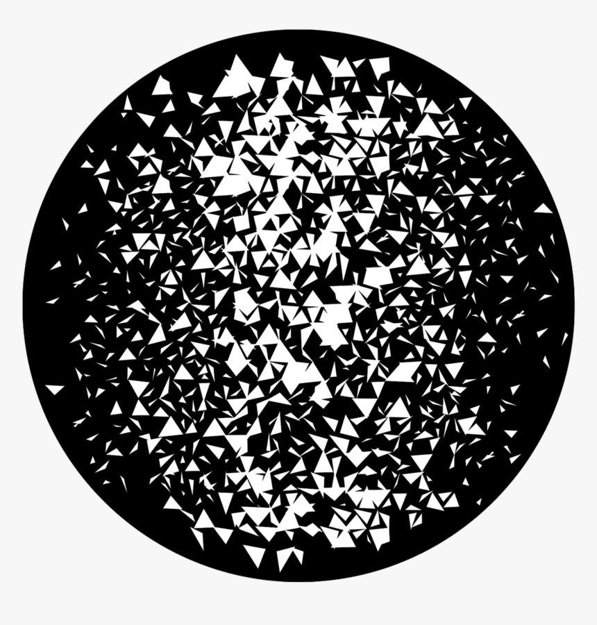 Apollo Design 6170 Triangle Flourish B&w Superresolution - Circle, HD Png Download, Free Download