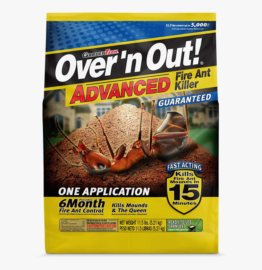 Over And Out Fire Ant Killer, HD Png Download, Free Download