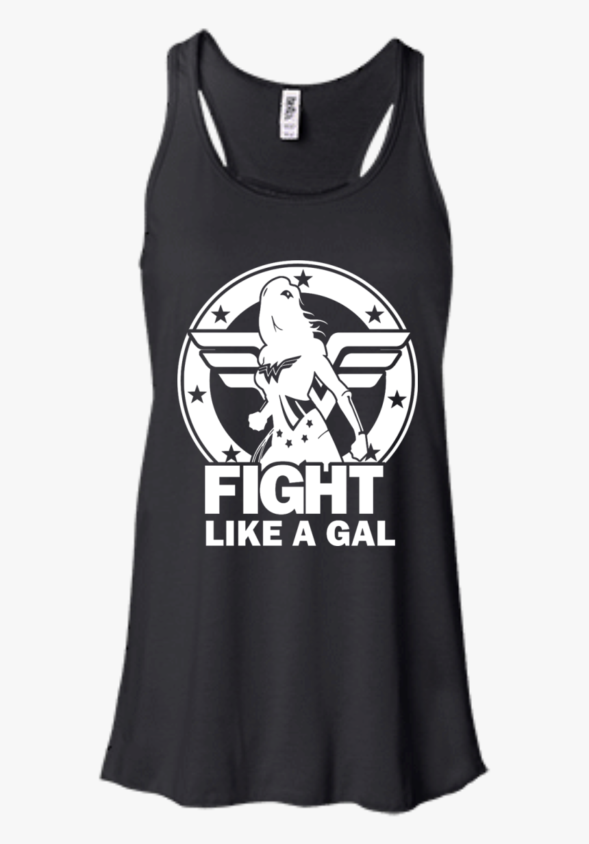 Image 415px Wonder Woman - Fight Like A Gal Shirt, HD Png Download, Free Download