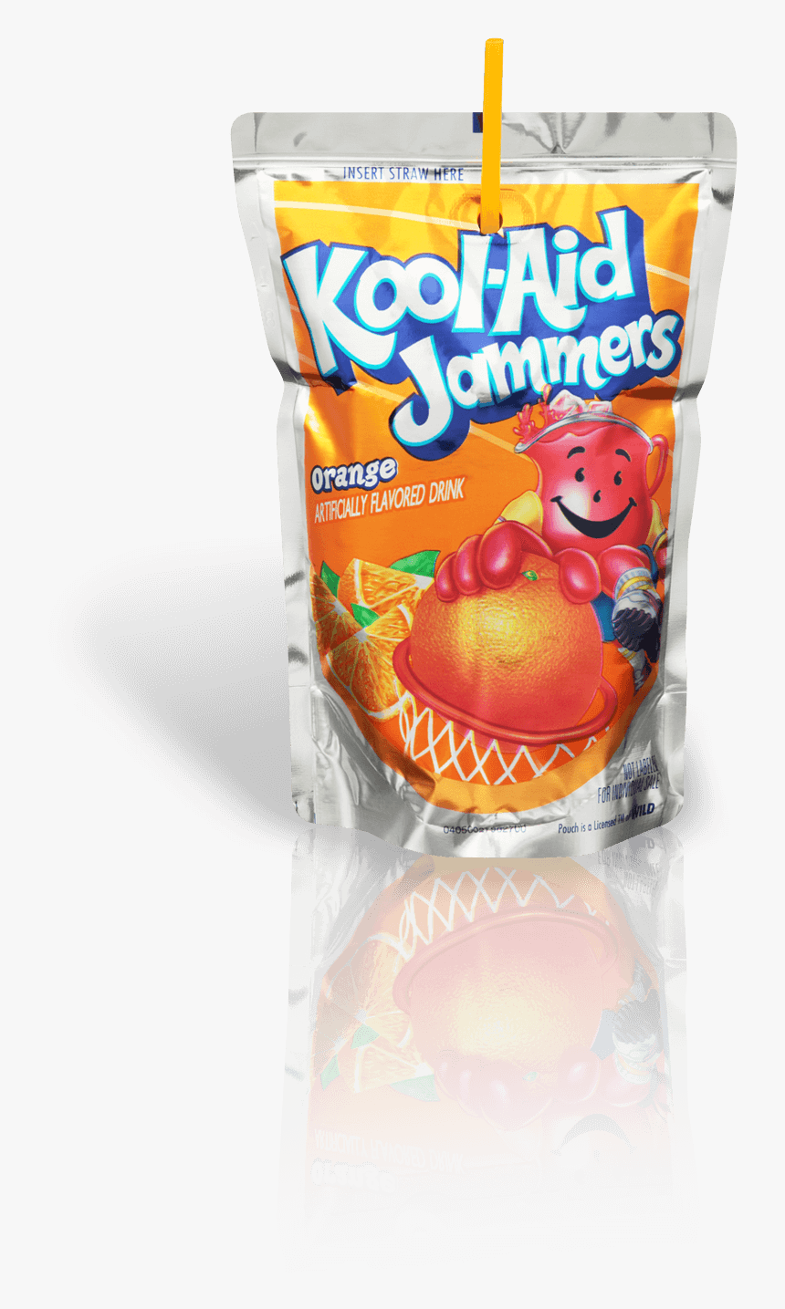 Kool Aid Jammers Orange Flavored Drink 60 Fl Oz Box - Strawberry Kiwi Kool Aid Jammers Png, Transparent Png, Free Download
