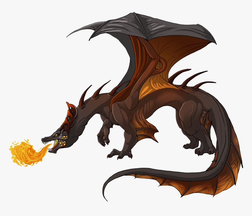 Dragon Light Fire Breathing - Fire Breathing Dragon Png, Transparent Png, Free Download