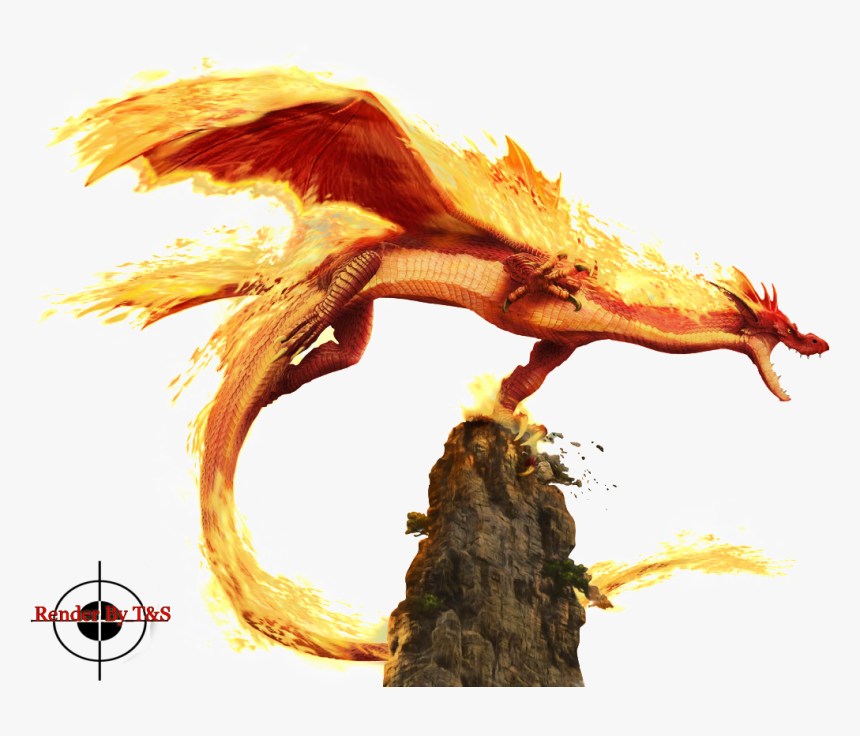 Fire Dragon Png Banner Transparent Library - Fire Dragon, Png Download, Free Download