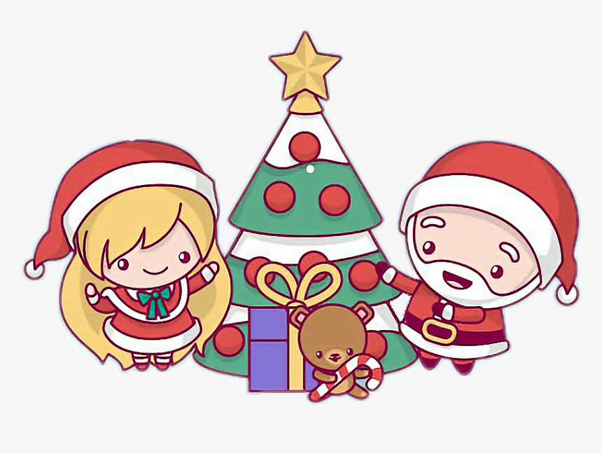 Animated Merry Christmas Cute, HD Png Download, Free Download